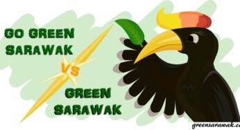 Go Green Sarawak和Green Sarawak之间有什么不同