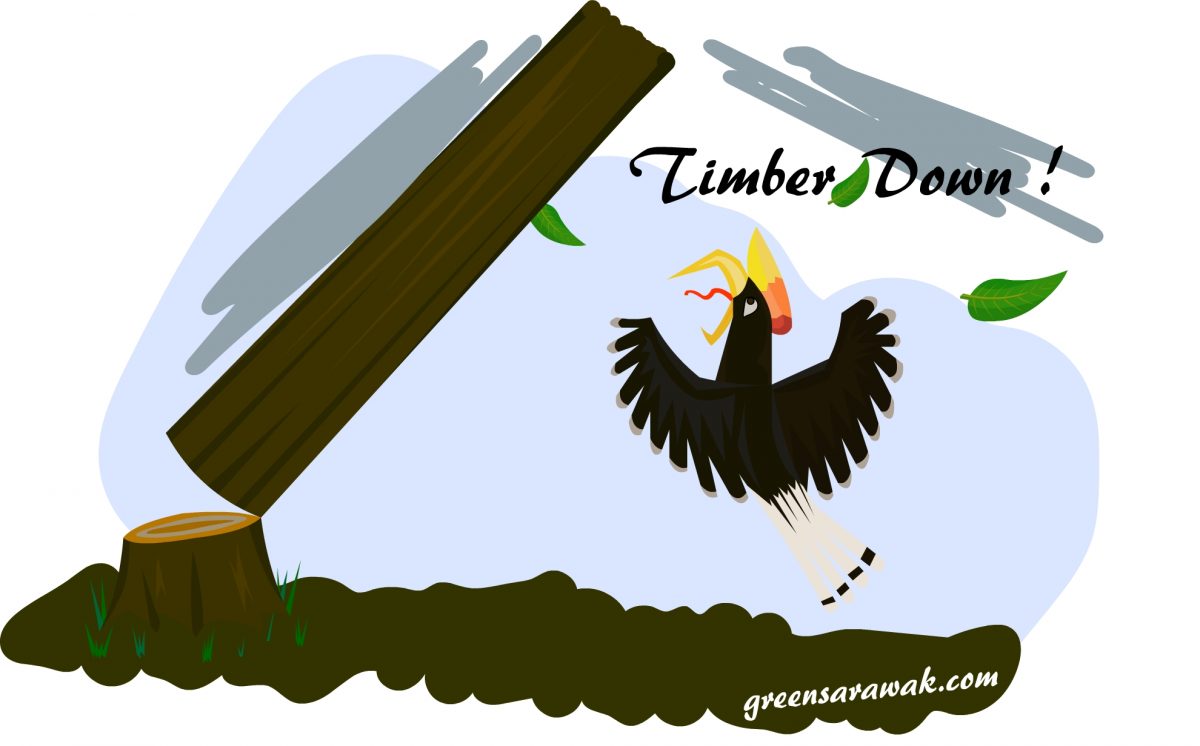 A timber down does not equates a tree lost